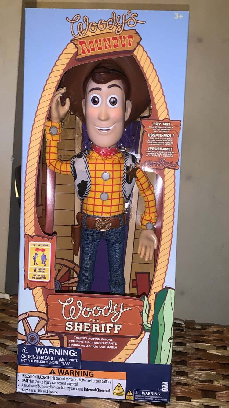 Disney Woody The Sheriff Talking Action Figure Toy Story